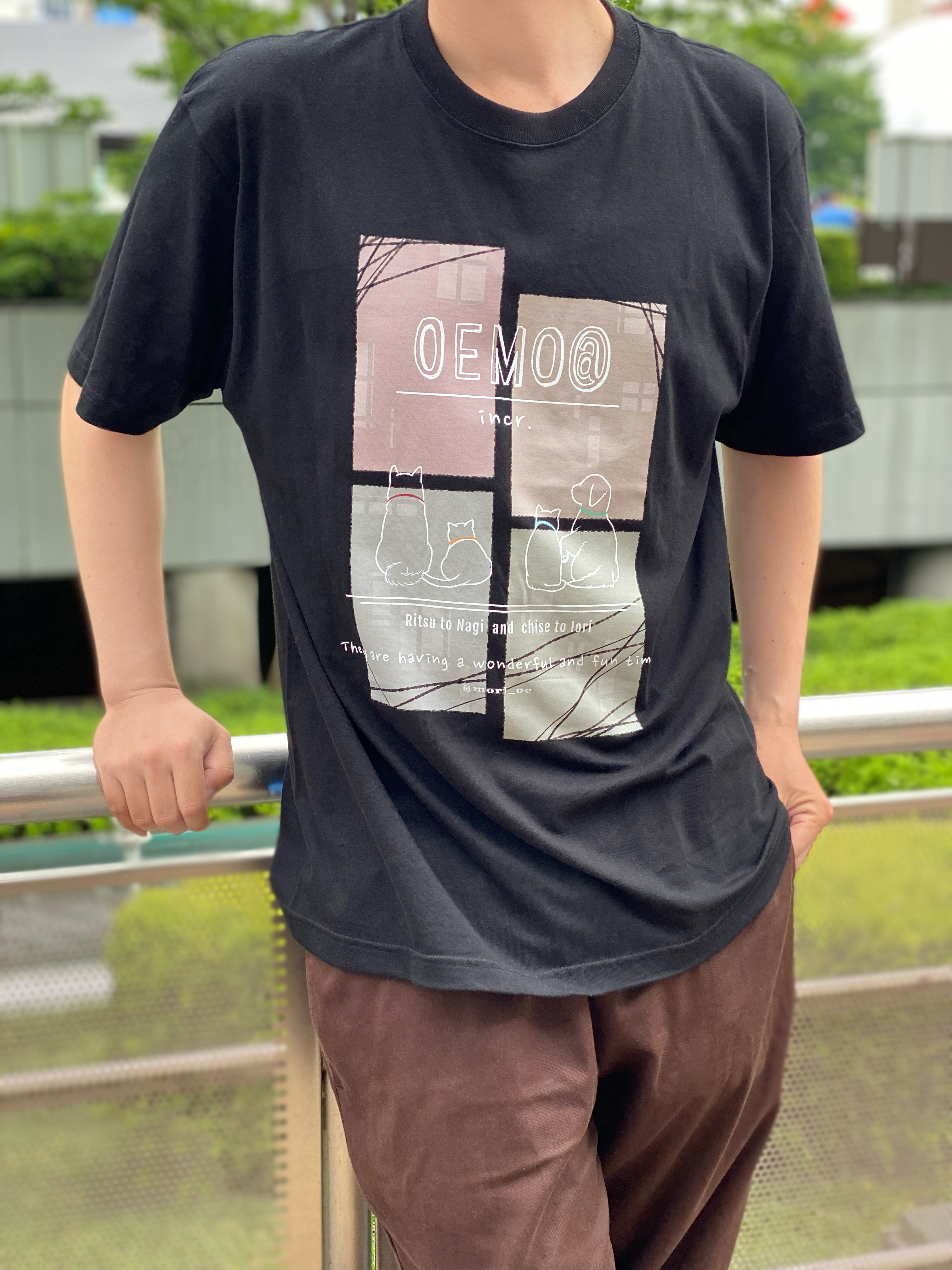 Tシャツ（黒）　Lサイズ